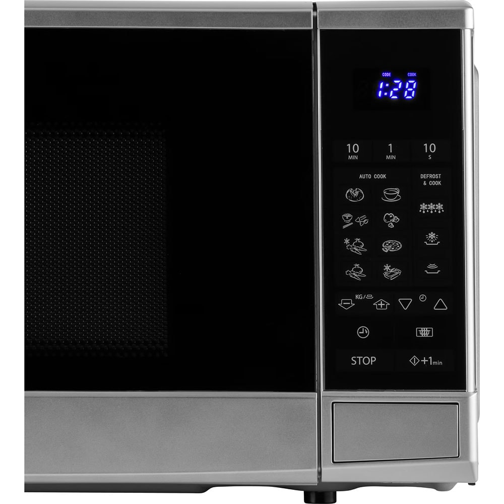 Cuptor microunde SHARP R270S, 20l, 800W, argintiu-negru 