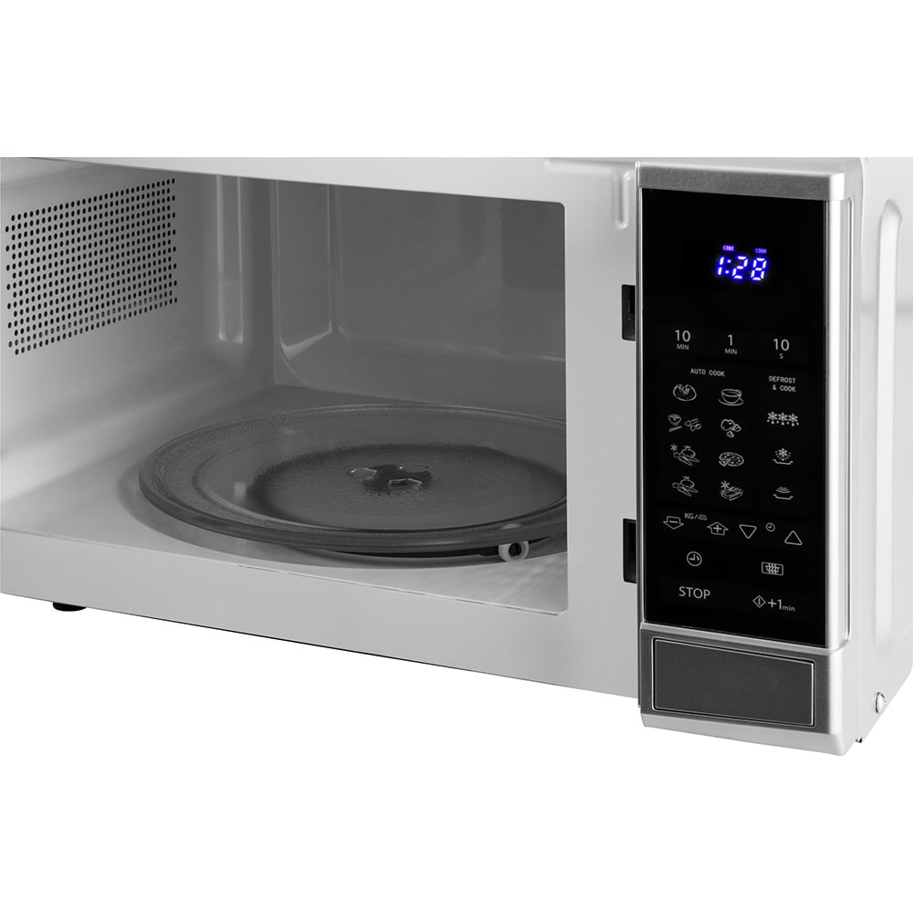 Cuptor microunde SHARP R270S, 20l, 800W, argintiu-negru 