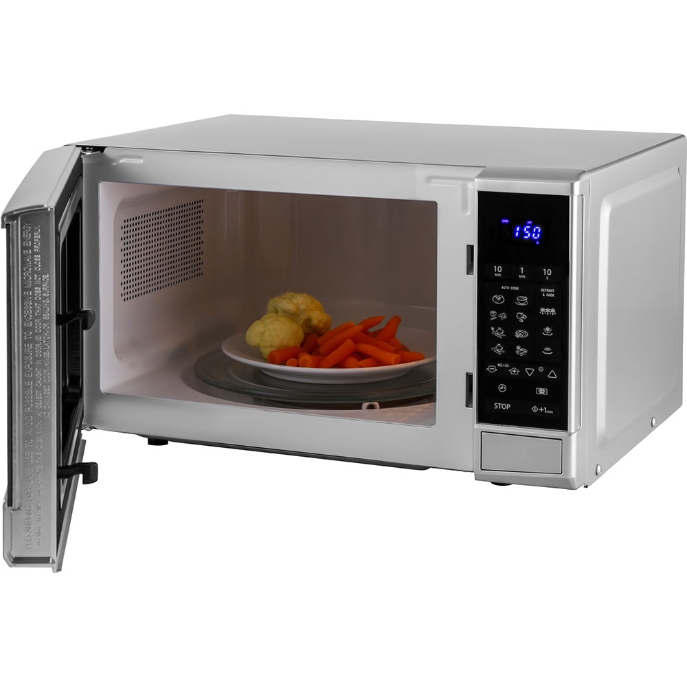 Cuptor microunde SHARP R270S, 20l, 800W, argintiu-negru 