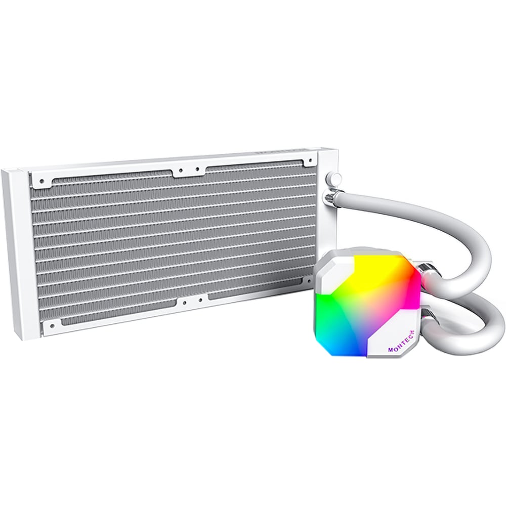 Cooler procesor cu racire lichida MONTECH HyperFlow ARGB 240 White, 120mm, CPMTHF240W
