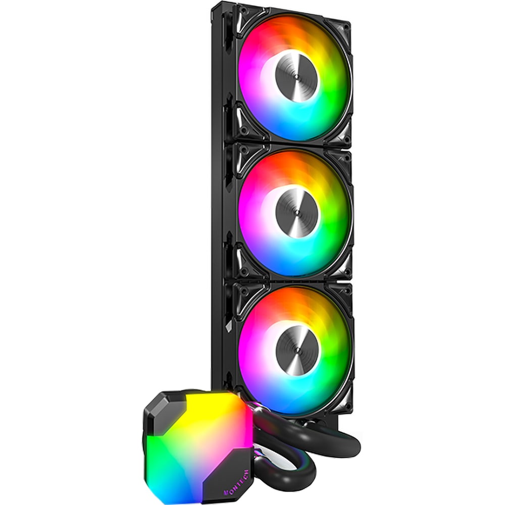 Cooler procesor cu racire lichida MONTECH HyperFlow ARGB 360 Black, 120mm, CPMTHF360B