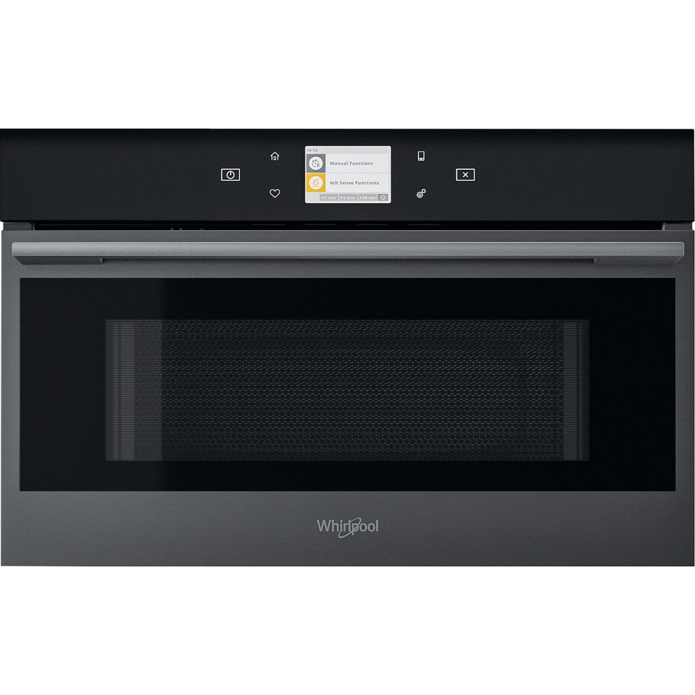Cuptor cu microunde incorporabil WHIRLPOOL W9 MD260 BSS, 31l, 1000W, Grill, negru