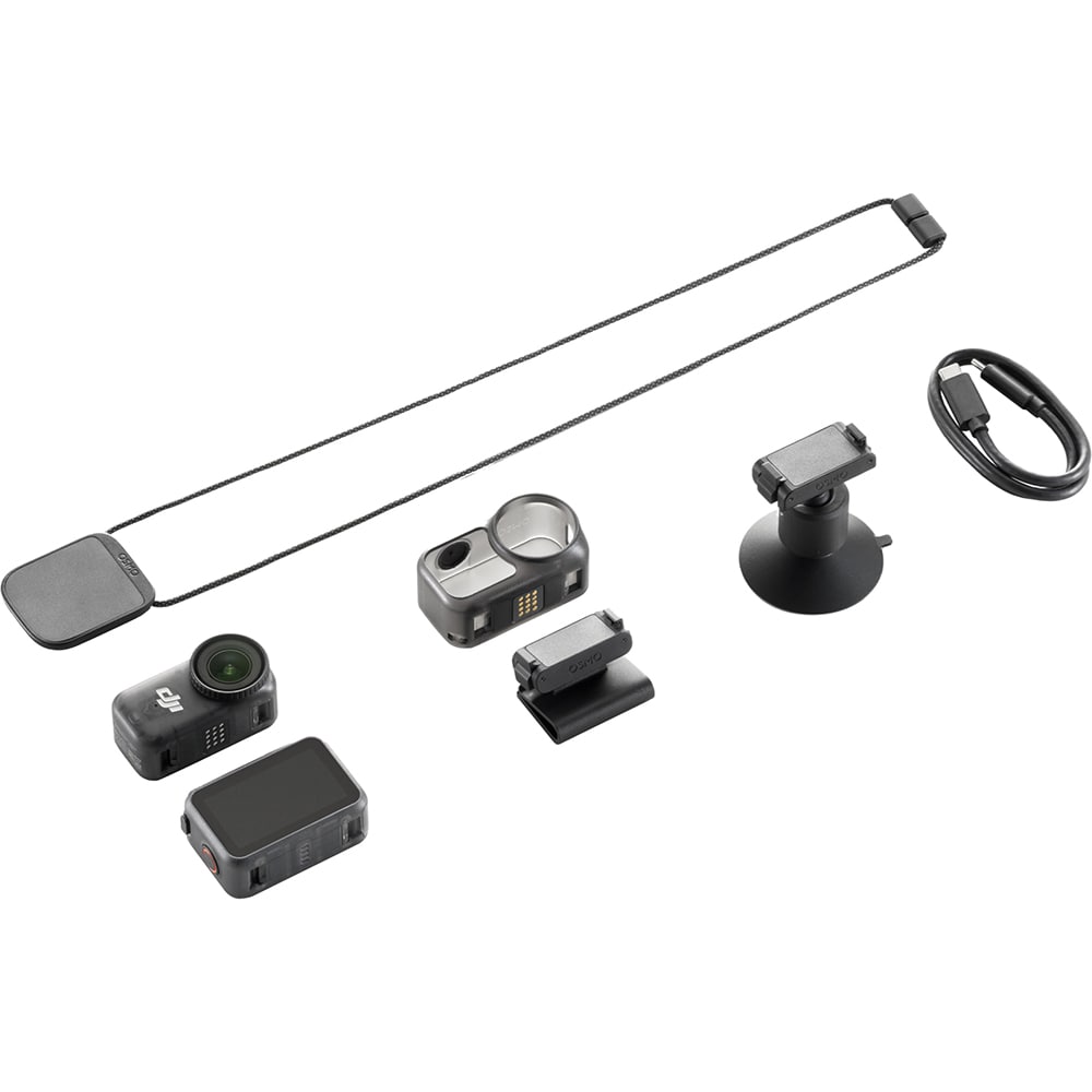 Camera de actiune DJI Osmo Nano (128 GB), 4K, Wi-Fi, negru