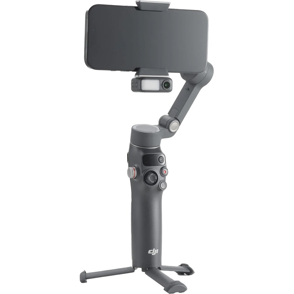 Stabilizator imagine DJI Osmo Mobile 8, Bluetooth, 3 axe, negru