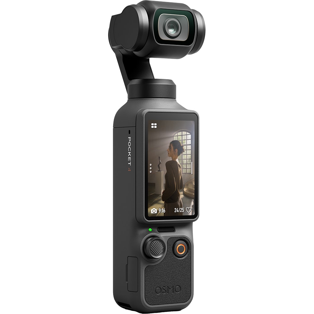 Camera de actiune DJI Osmo Pocket 4 Creator Combo, 4K, Wi-Fi, negru