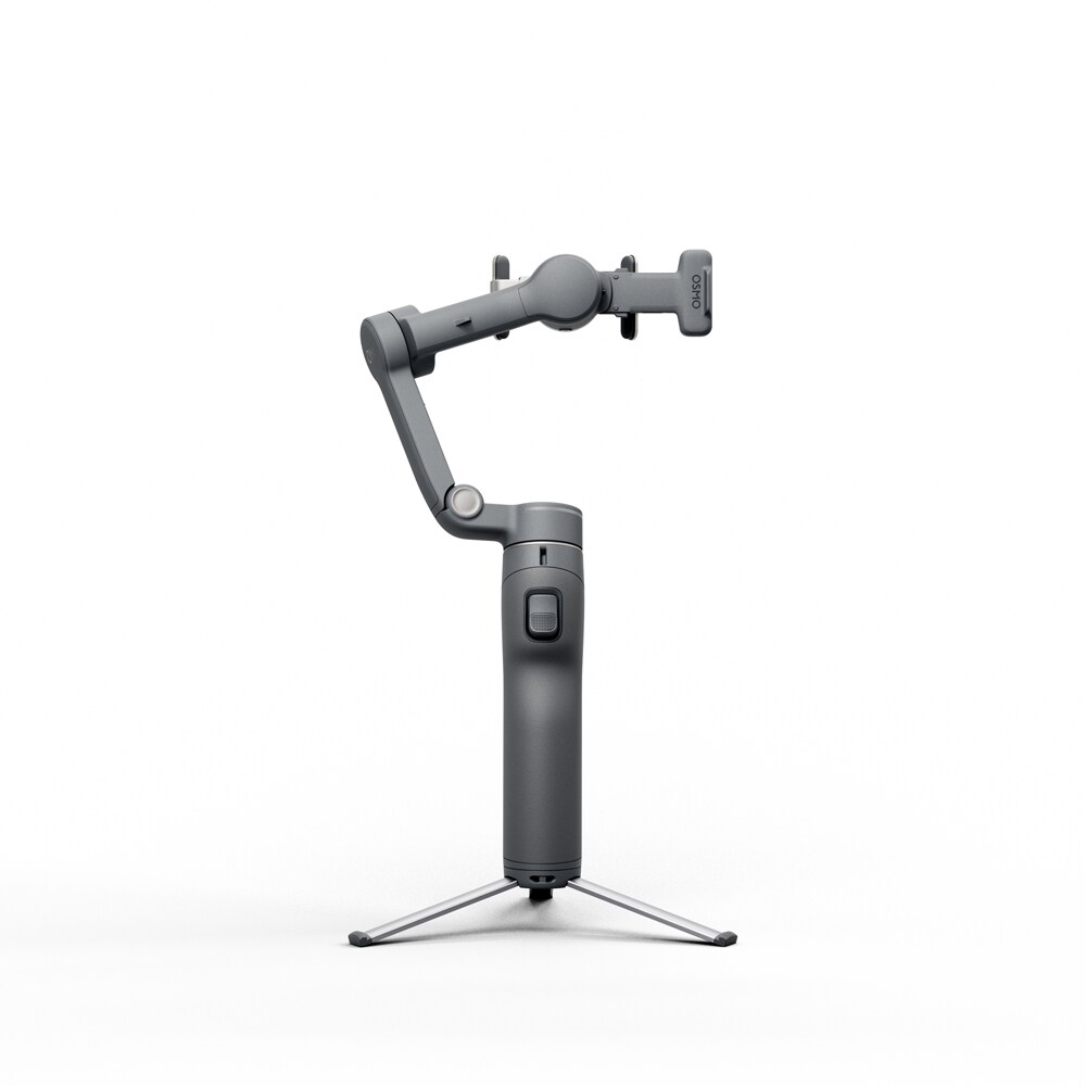 Stabilizator imagine DJI Osmo Mobile 8P Advanced Tracking Combo, Bluetooth, 3 axe, gri