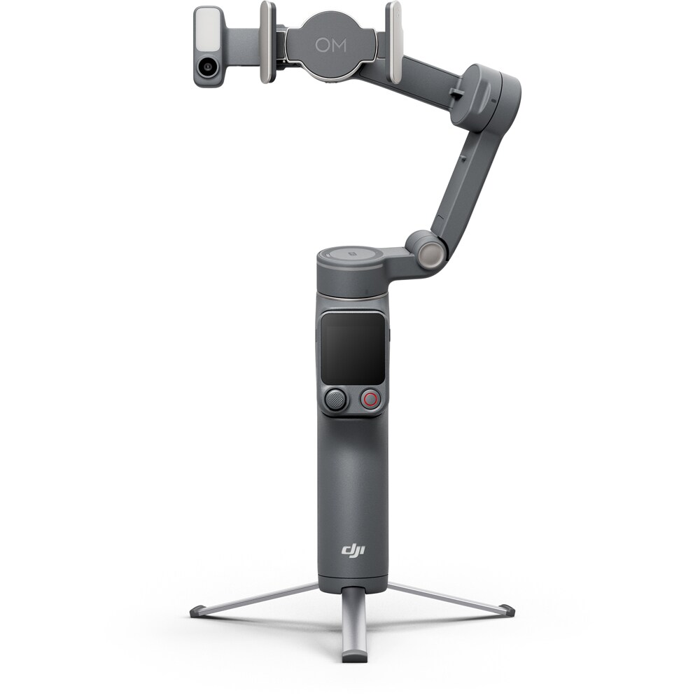 Stabilizator imagine DJI Osmo Mobile 8P Advanced Tracking Combo, Bluetooth, 3 axe, gri