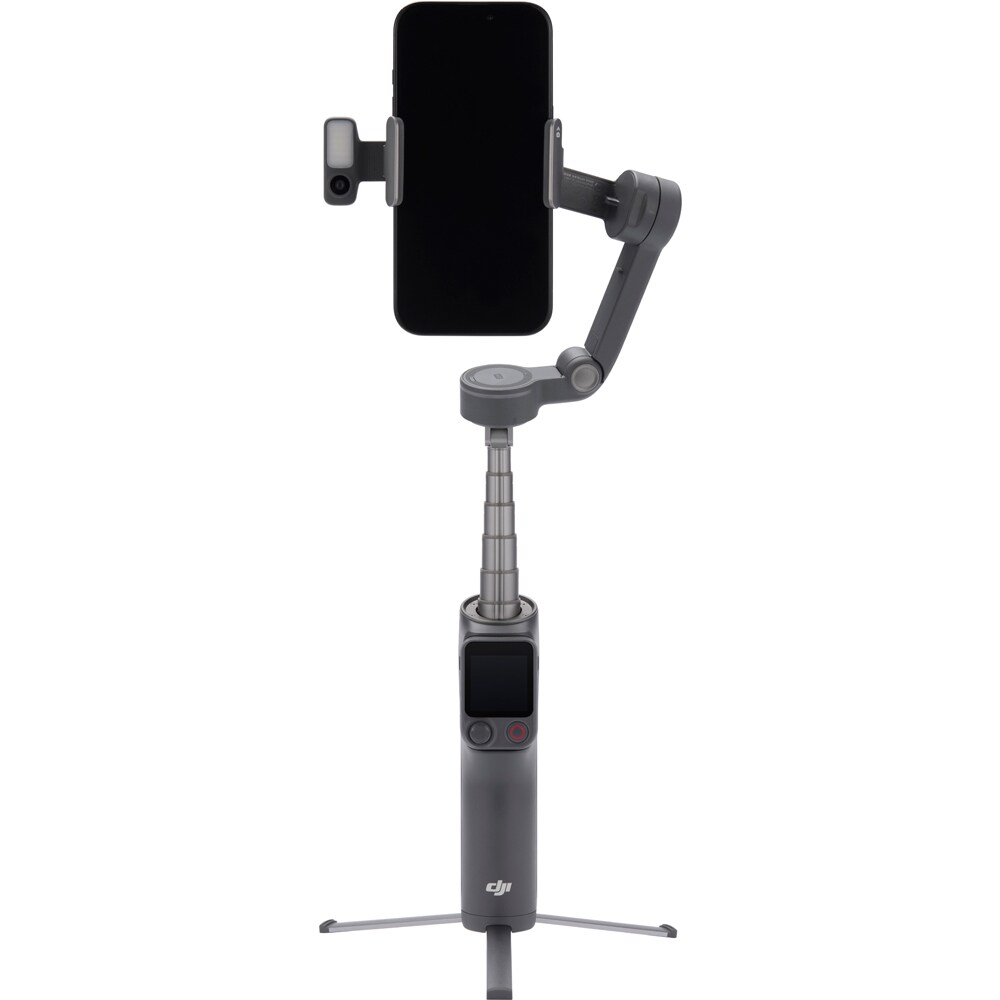 Stabilizator imagine DJI Osmo Mobile 8P Advanced Tracking Combo, Bluetooth, 3 axe, gri