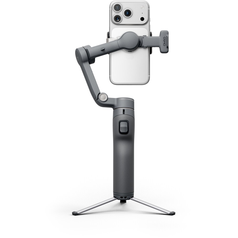 Stabilizator imagine DJI Osmo Mobile 8P Advanced Tracking Combo, Bluetooth, 3 axe, gri