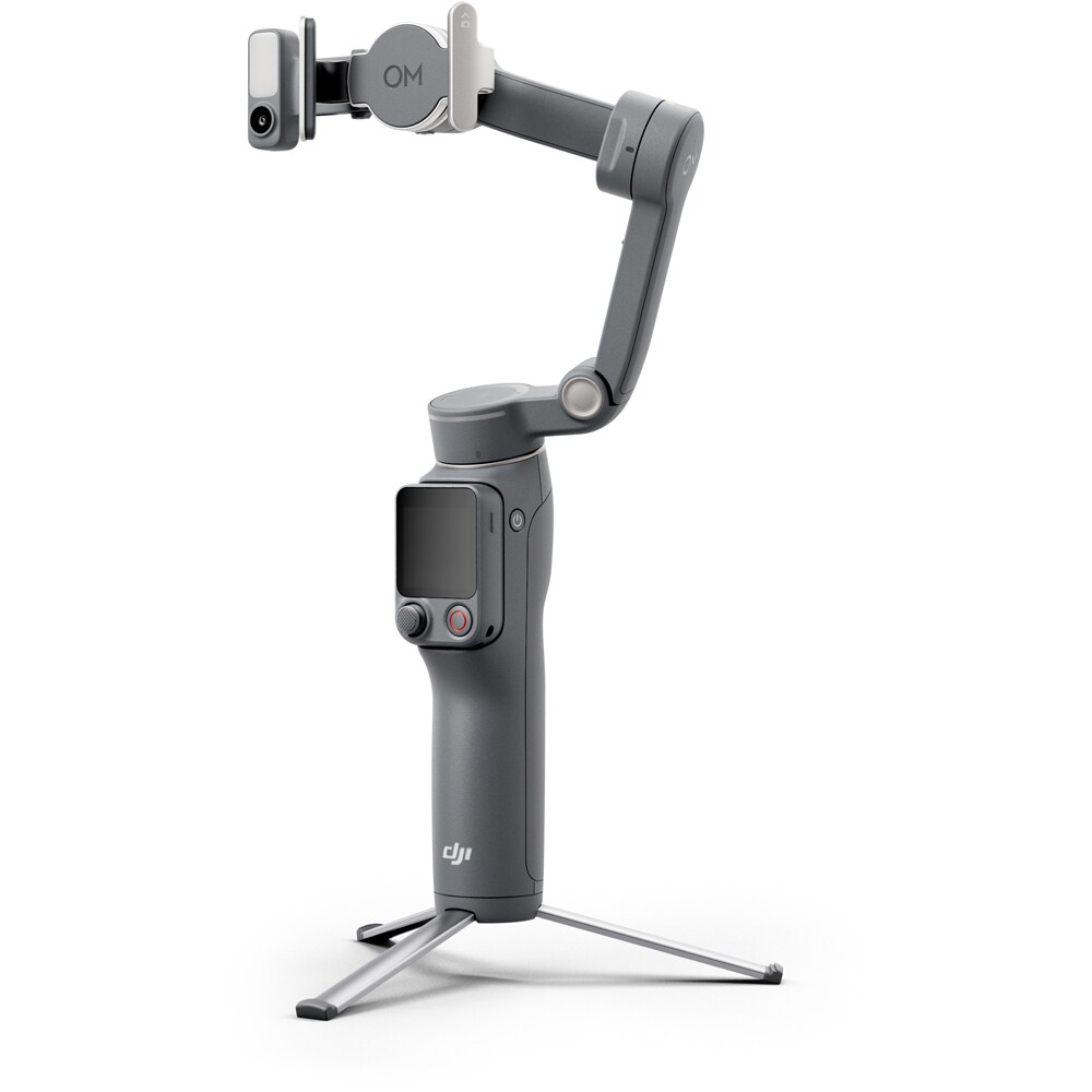 Stabilizator imagine DJI Osmo Mobile 8P Advanced Tracking Combo, Bluetooth, 3 axe, gri