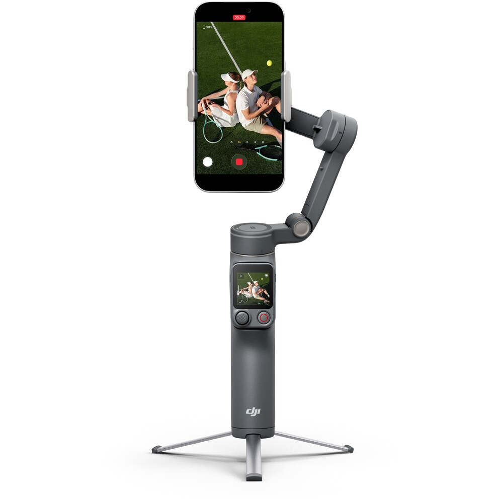 Stabilizator DJI Osmo Mobile 8P Standard Combo, Bluetooth, 3 axe, gri