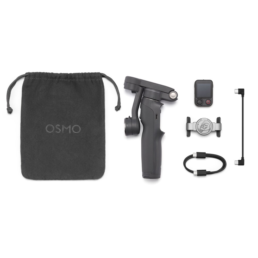 Stabilizator DJI Osmo Mobile 8P Standard Combo, Bluetooth, 3 axe, gri