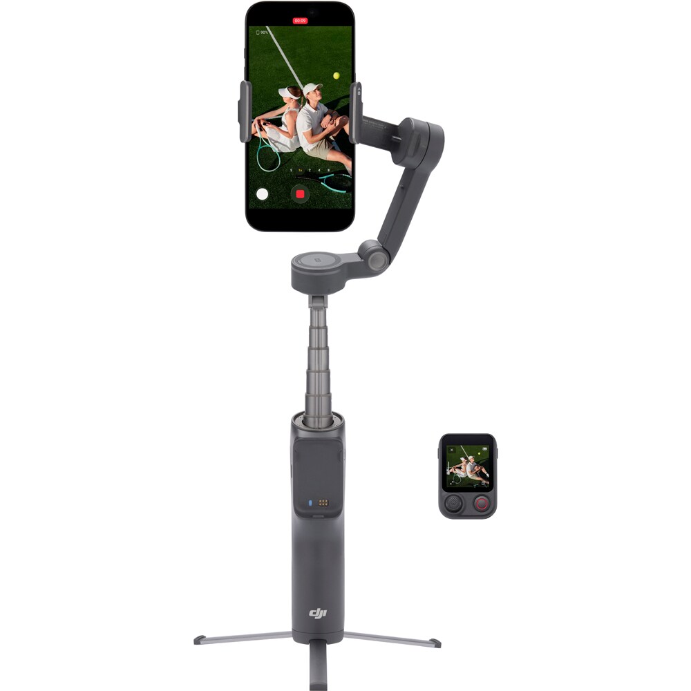 Stabilizator DJI Osmo Mobile 8P Standard Combo, Bluetooth, 3 axe, gri