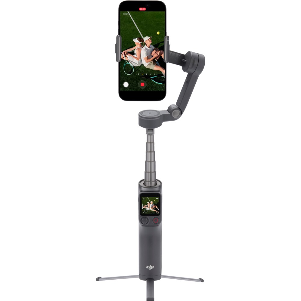 Stabilizator DJI Osmo Mobile 8P Standard Combo, Bluetooth, 3 axe, gri