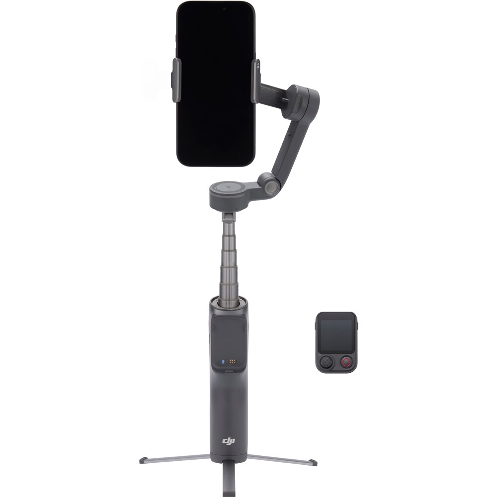 Stabilizator DJI Osmo Mobile 8P Standard Combo, Bluetooth, 3 axe, gri
