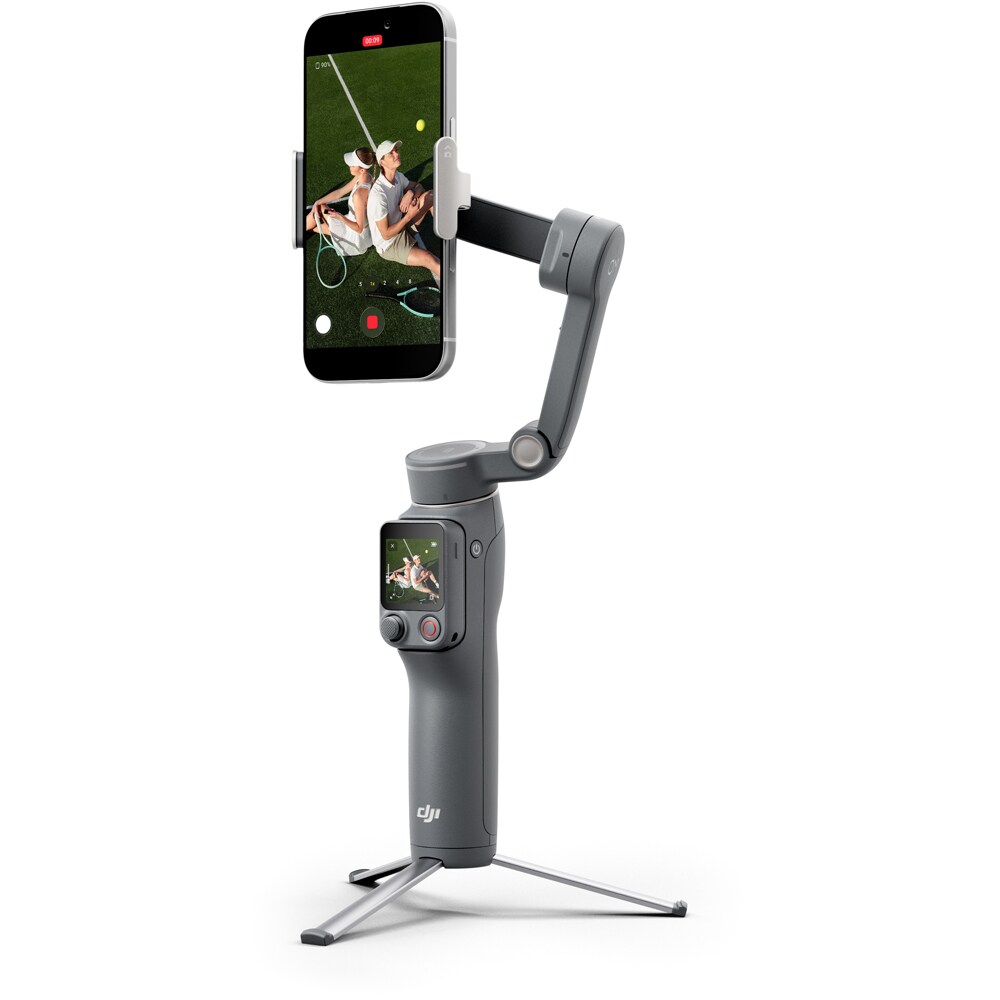 Stabilizator DJI Osmo Mobile 8P Standard Combo, Bluetooth, 3 axe, gri