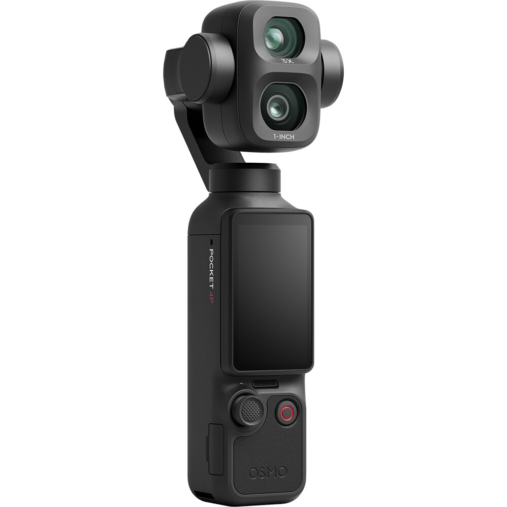 Camera de actiune DJI Osmo Pocket 4P Standard Combo, 4K, Wi-Fi, negru