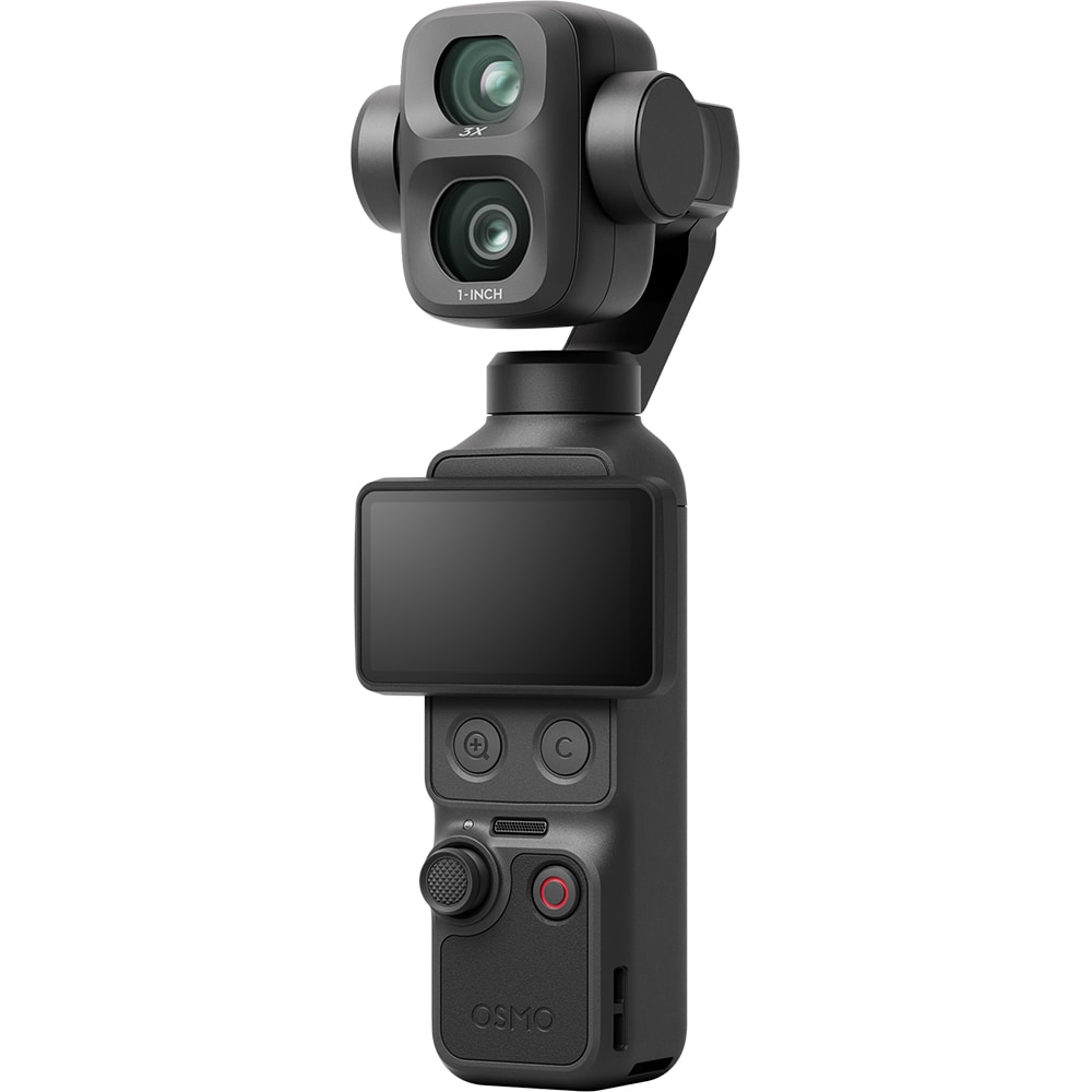 Camera de actiune DJI Osmo Pocket 4P Standard Combo, 4K, Wi-Fi, negru