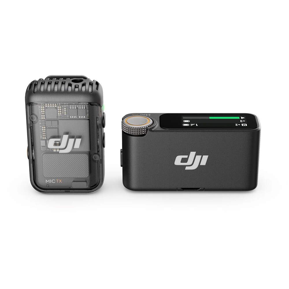 Kit Microfon DJI Mic 2 (1TX + 1RX), Wireless, gri