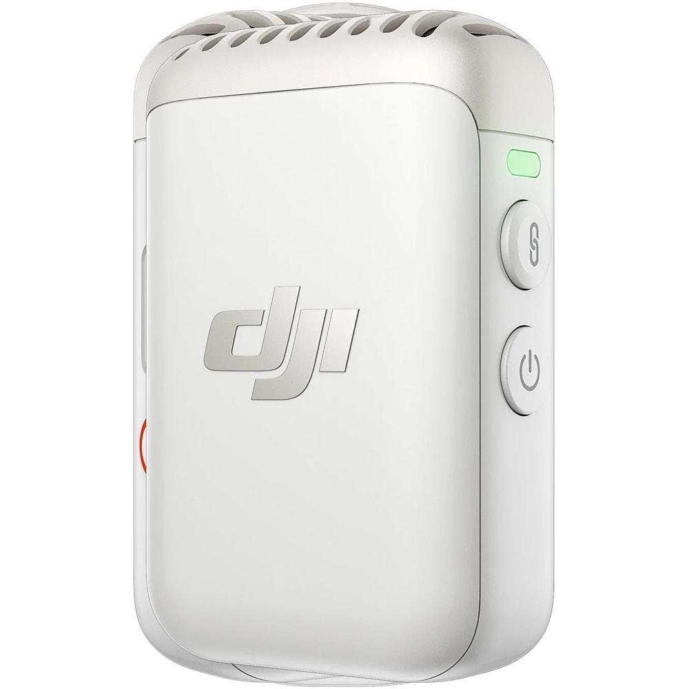 Microfon DJI Mic 2 Platinum White (1 TX), Wireless, alb