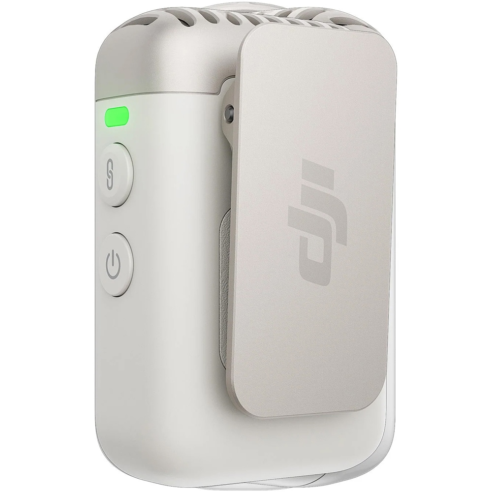 Microfon DJI Mic 2 Platinum White (1 TX), Wireless, alb