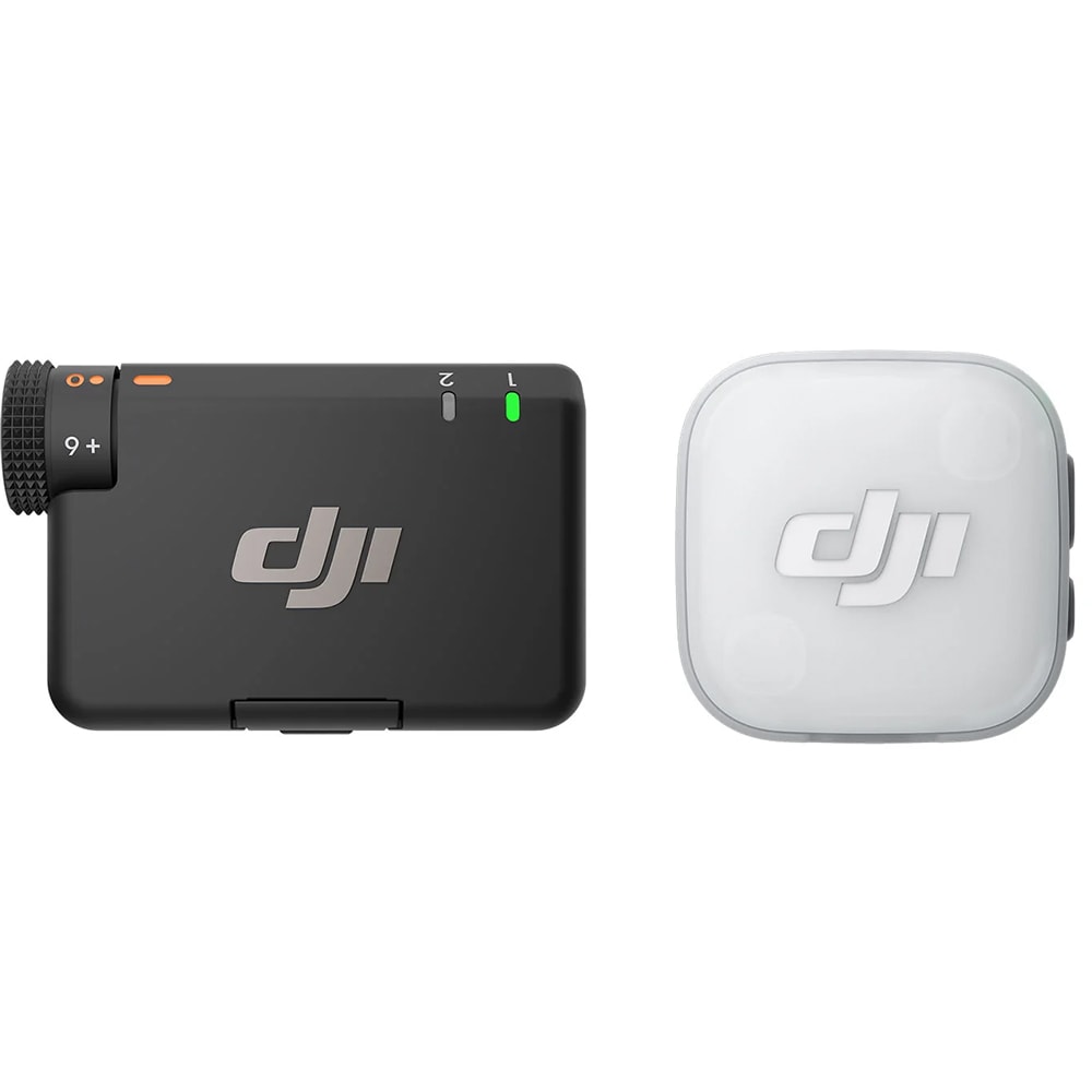 Microfon DJI Mic Mini 2 (1 TX + 1 RX), gri