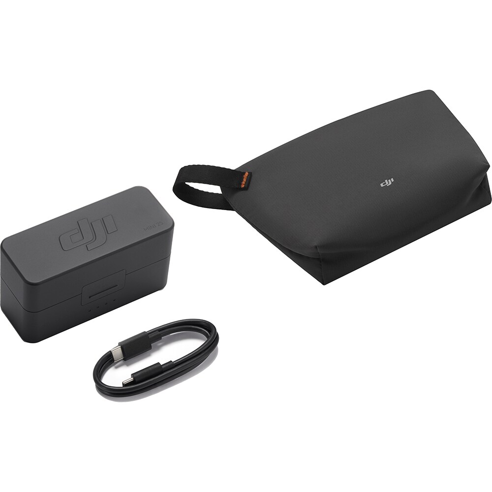 Microfon DJI Mic Mini 2S (2 TX + 1 RX + Charging Case), gri