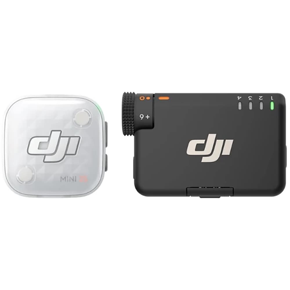 Microfon DJI Mic Mini 2S (1 TX + 1 RX), gri