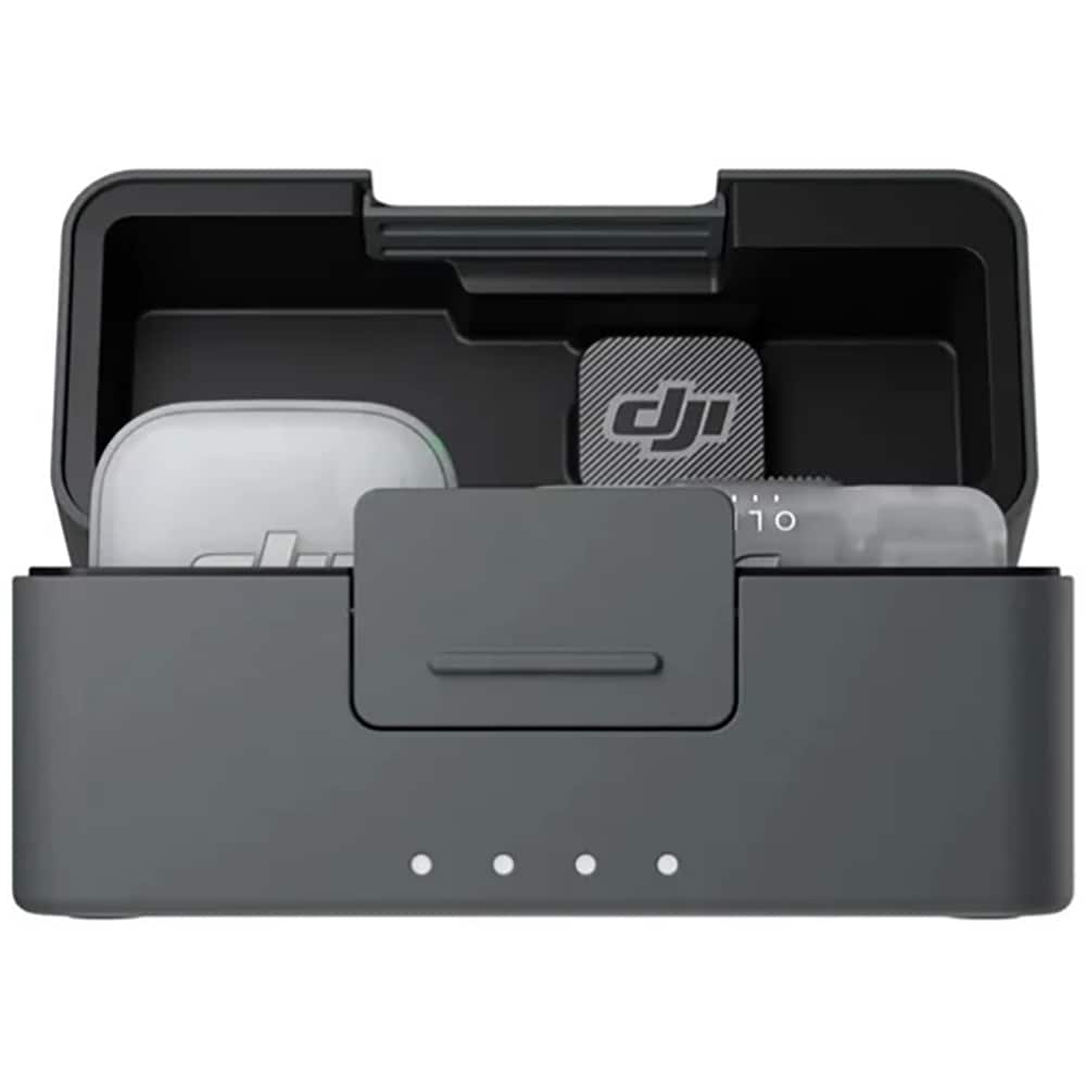 Microfon DJI Mic Mini 2S (1 TX+1 Mobile RX+Charging Case), gri