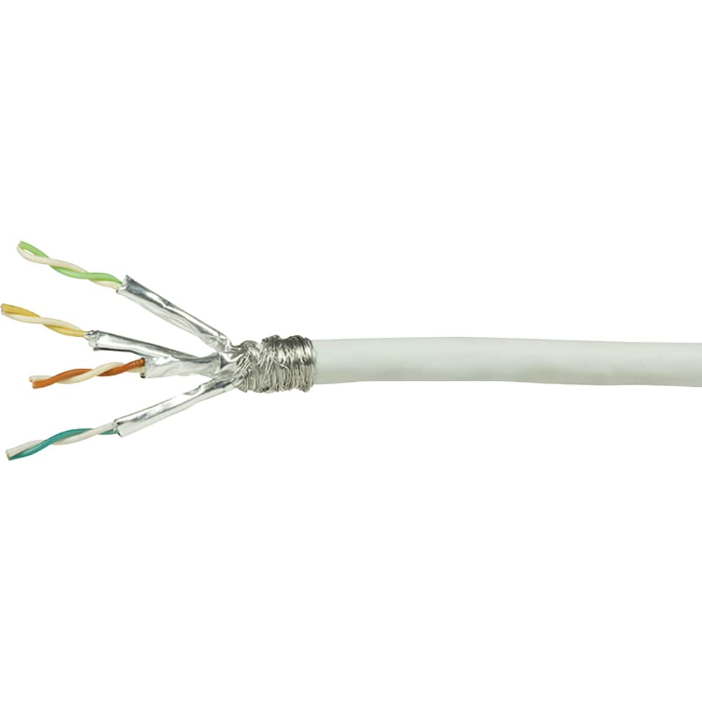 Cablu de retea S/FTP CAT6 LOGILINK CPV0039, 100 m, alb