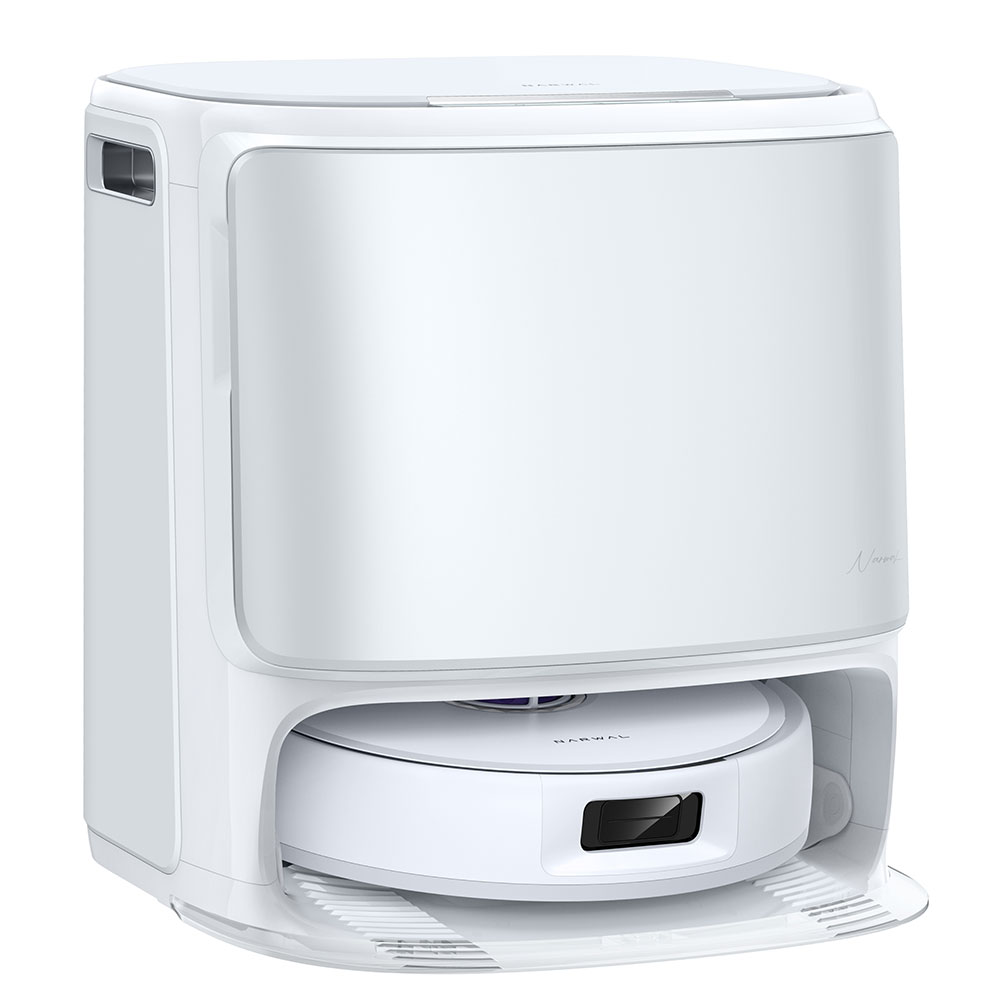 Aspirator robot NARWAL Freo Z10 CP-ZD-A00098-00-00, 0.3l, autonomie max 190 min, Wi-Fi, functie mop, alb