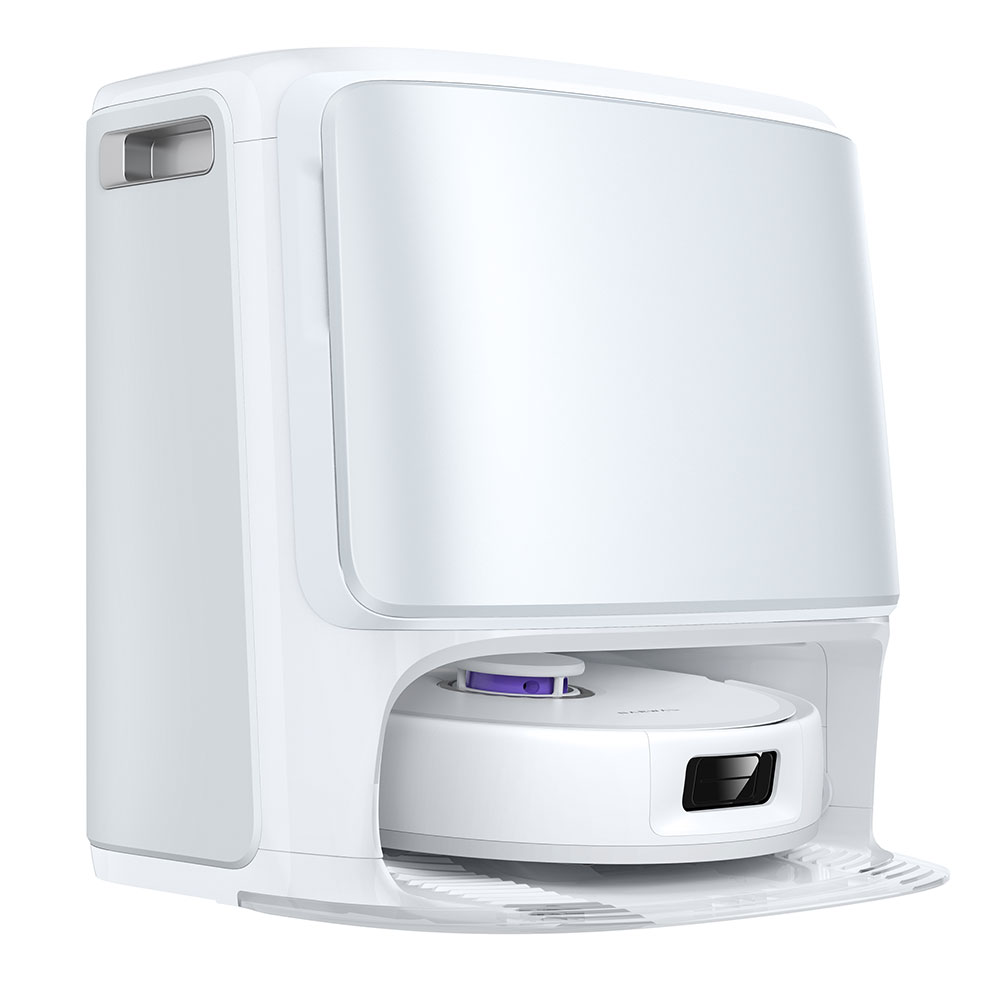 Aspirator robot NARWAL Freo Z10 CP-ZD-A00098-00-00, 0.3l, autonomie max 190 min, Wi-Fi, functie mop, alb