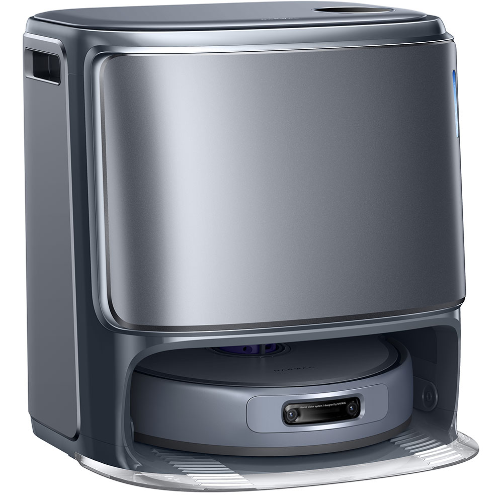 Aspirator robot NARWAL Freo Z10 Ultra CP-ZD-A00116-00-00, 0.3l, autonomie max 120 min, Wi-Fi, functie mop, gri