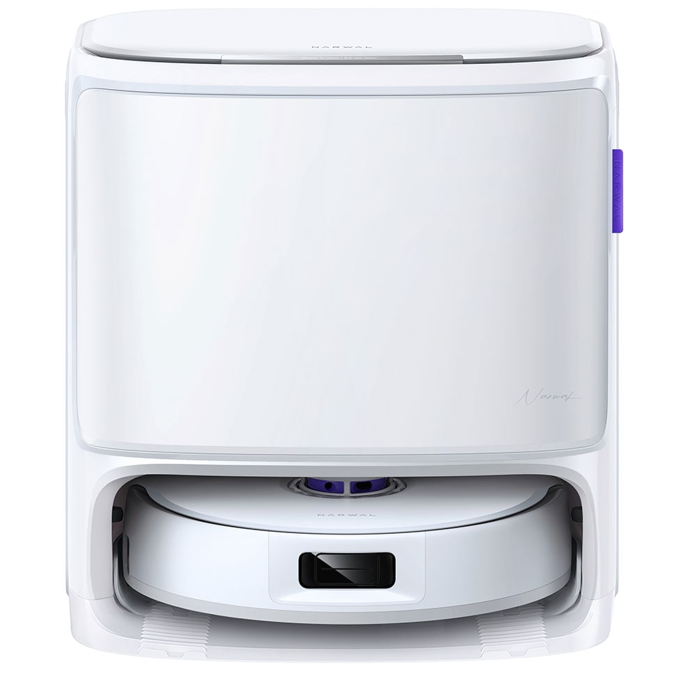 Aspirator robot NARWAL Freo X10 Pro CP-ZD-A00139-00-00, 0.3l, autonomie max 220 min, Wi-Fi, functie mop, alb