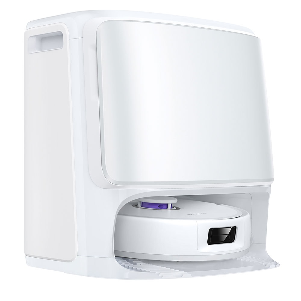 Aspirator robot NARWAL Freo X10 Pro CP-ZD-A00139-00-00, 0.3l, autonomie max 220 min, Wi-Fi, functie mop, alb