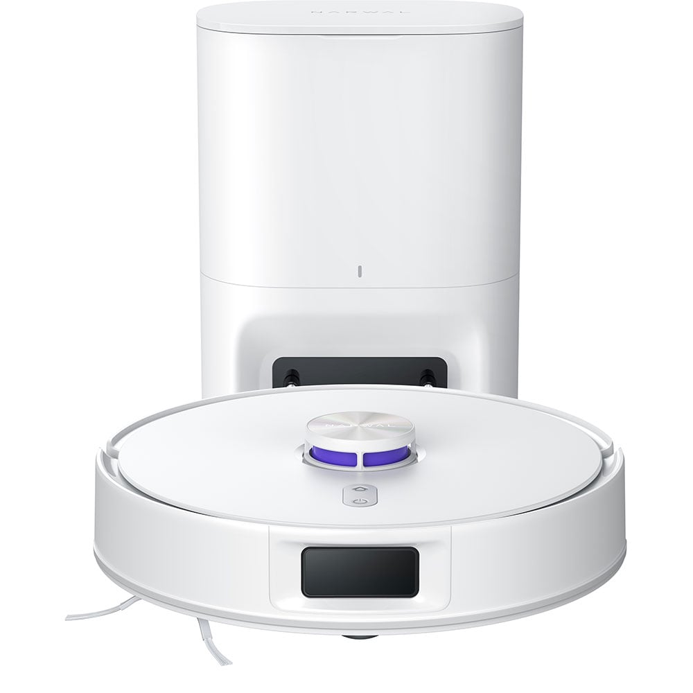 Aspirator robot NARWAL Freo S CP-ZD-A00198-00-00, 0.25l, autonomie max 150 min, Wi-Fi, functie mop, alb