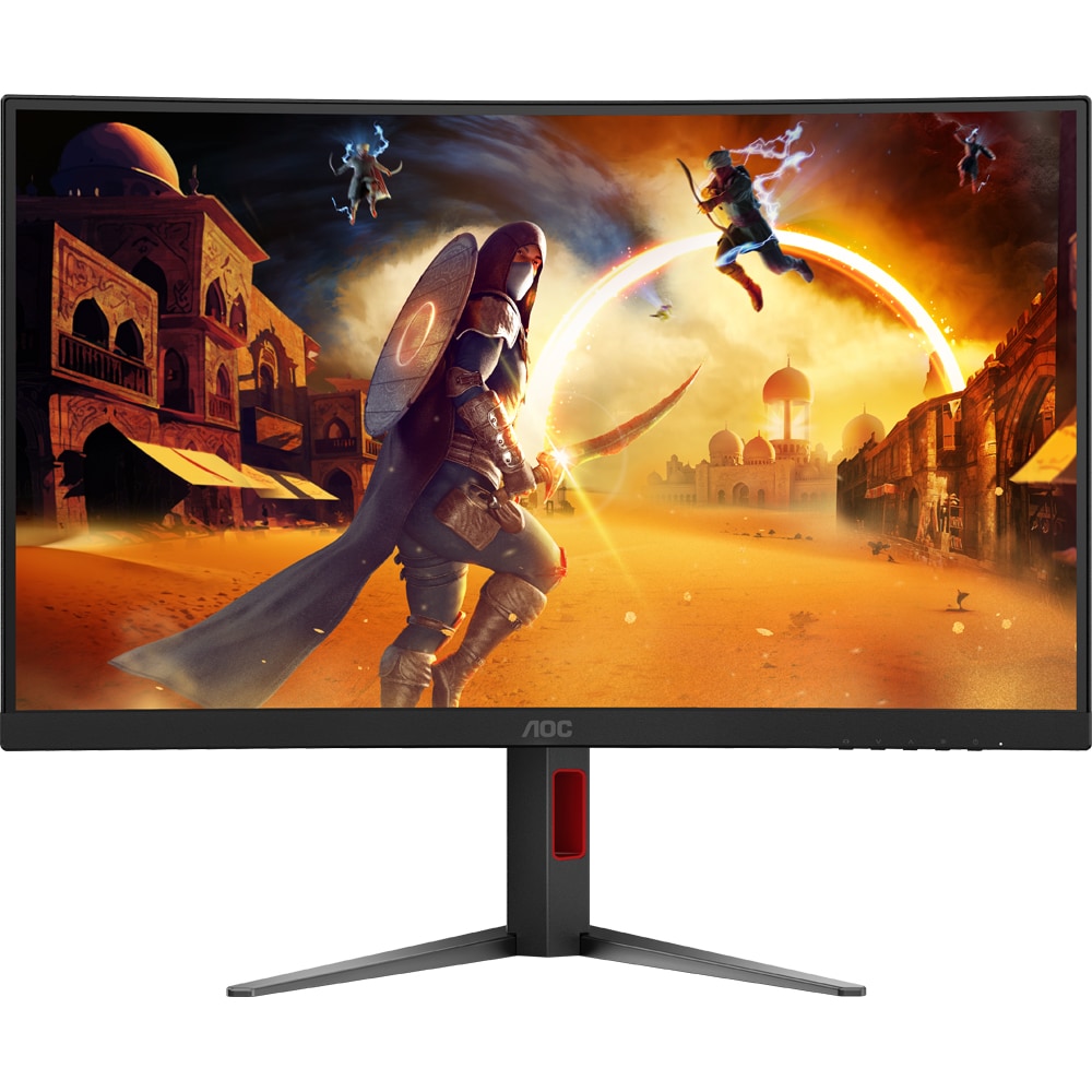 Monitor Gaming curbat WLED Fast VA AOC CQ27G4Z2, 27", QHD, 260Hz, HDR 400, negru