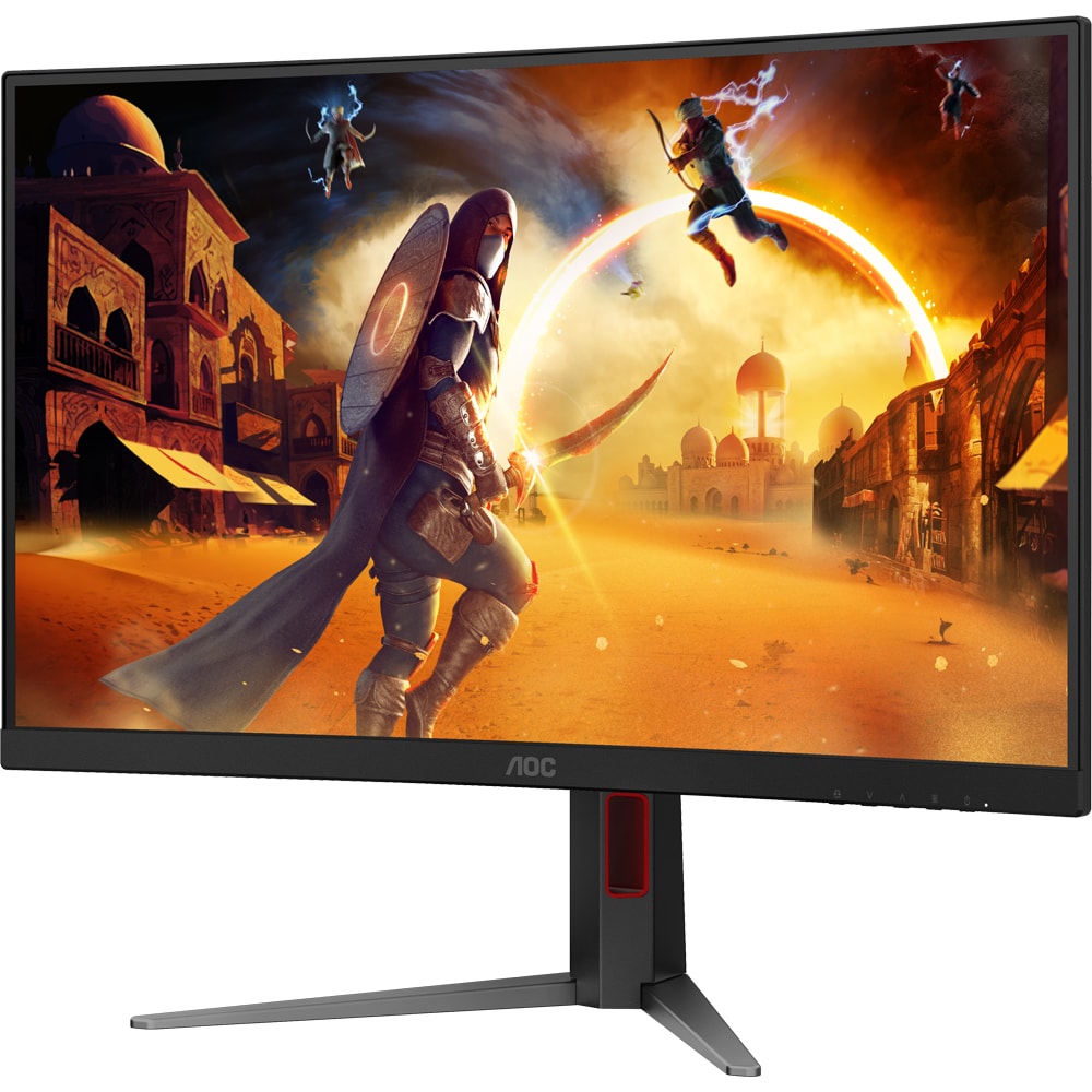 Monitor Gaming curbat WLED Fast VA AOC CQ27G4Z2, 27", QHD, 260Hz, HDR 400, negru
