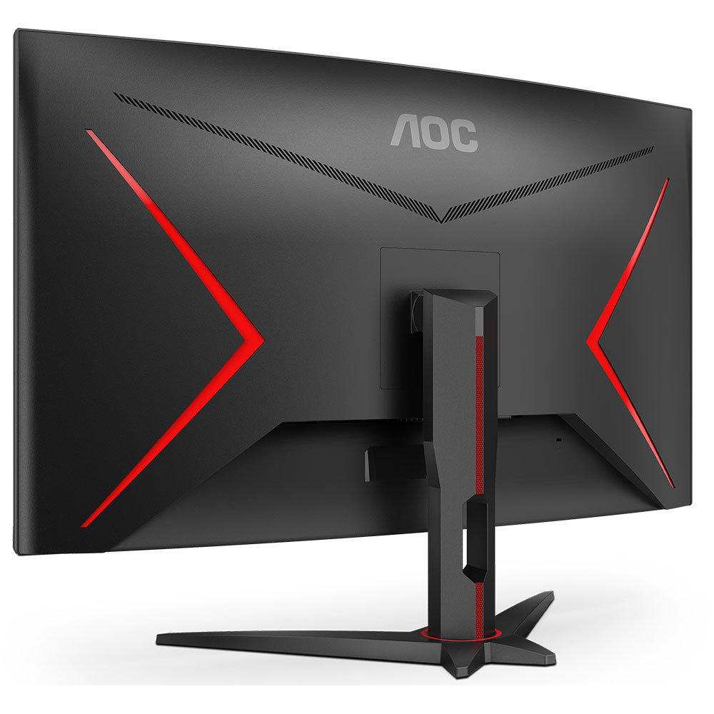 Monitor Gaming curbat LED VA AOC CQ32G2SE/BK, 31.5", QHD, 165Hz, AMD FreeSync Premium, negru