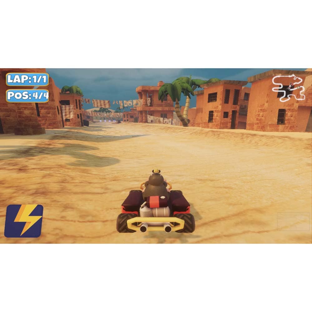 Joc Crazy Chicken Kart 2 Steering Wheel Bundle Nintendo Switch (Code in a box)