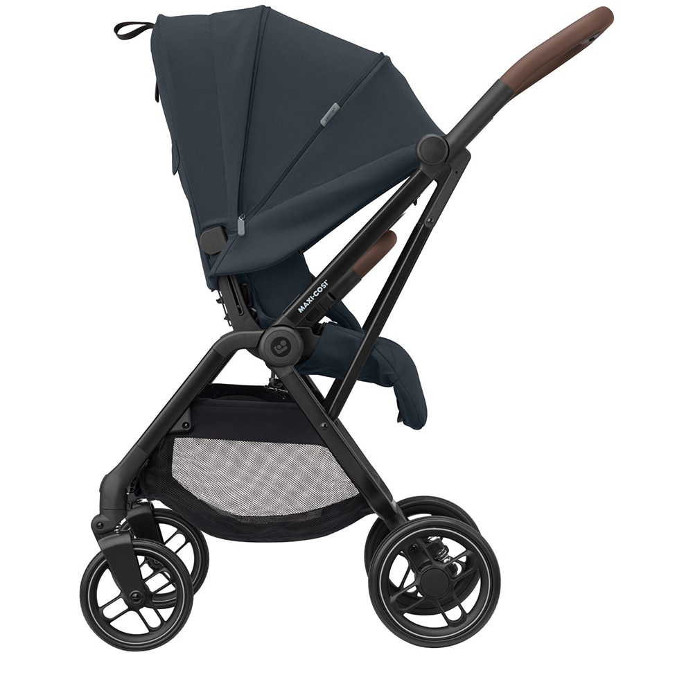 Carucior sport MAXI COSI Leona2 Essential 1204750111, 5 puncte, 0 luni+, gri inchis-negru