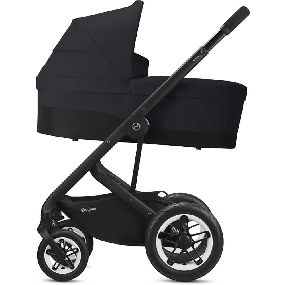 Carucior 3in1 CYBEX Talos S Lux Aton BLK 521004899, 5 puncte, 0 luni+, negru