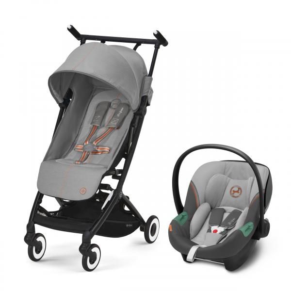 Carucior 2in1 CYBEX Libelle 522003725, 5 puncte, 6 luni+, gri-negru