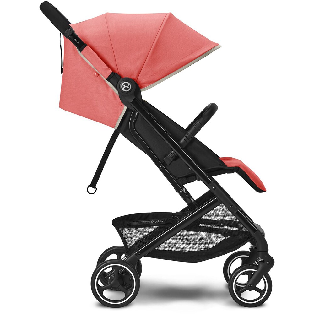 Carucior sport CYBEX Beezy 523000211, 5 puncte, 0 luni+, corai-negru