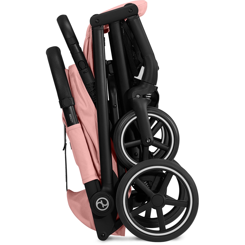 Carucior 2in1 CYBEX Beezy 524000175, 5 puncte, 0 luni+, roz-negru