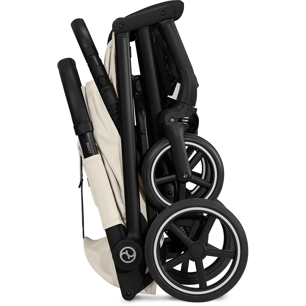 Carucior 2in1 CYBEX Beezy 524000191, 5 puncte, 0 luni+, alb-negru