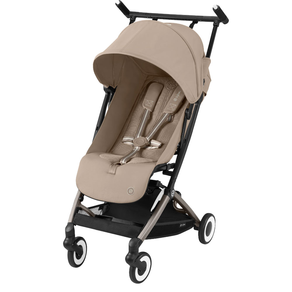 Carucior CYBEX Libelle 524000259, 5 puncte, 6 luni+, bej-negru