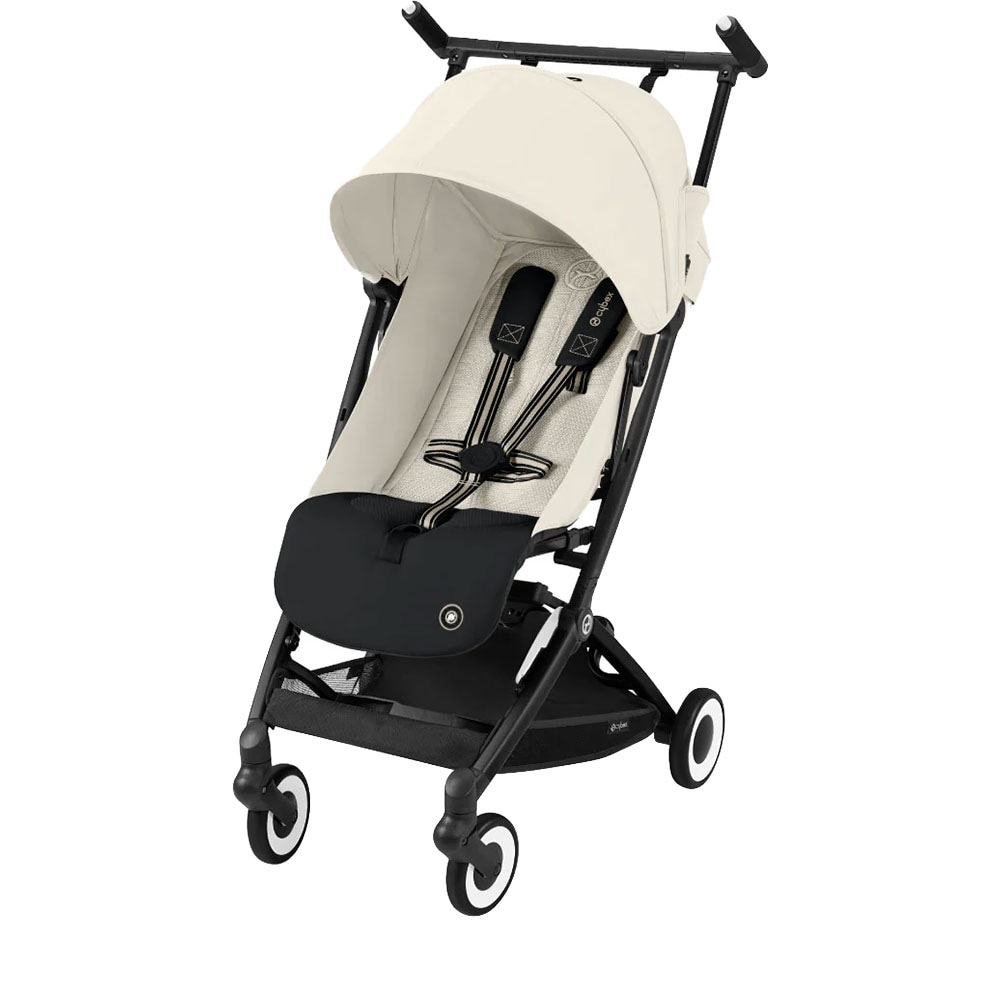 Carucior CYBEX Libelle 524000271, 5 puncte, 6 luni+, alb-negru