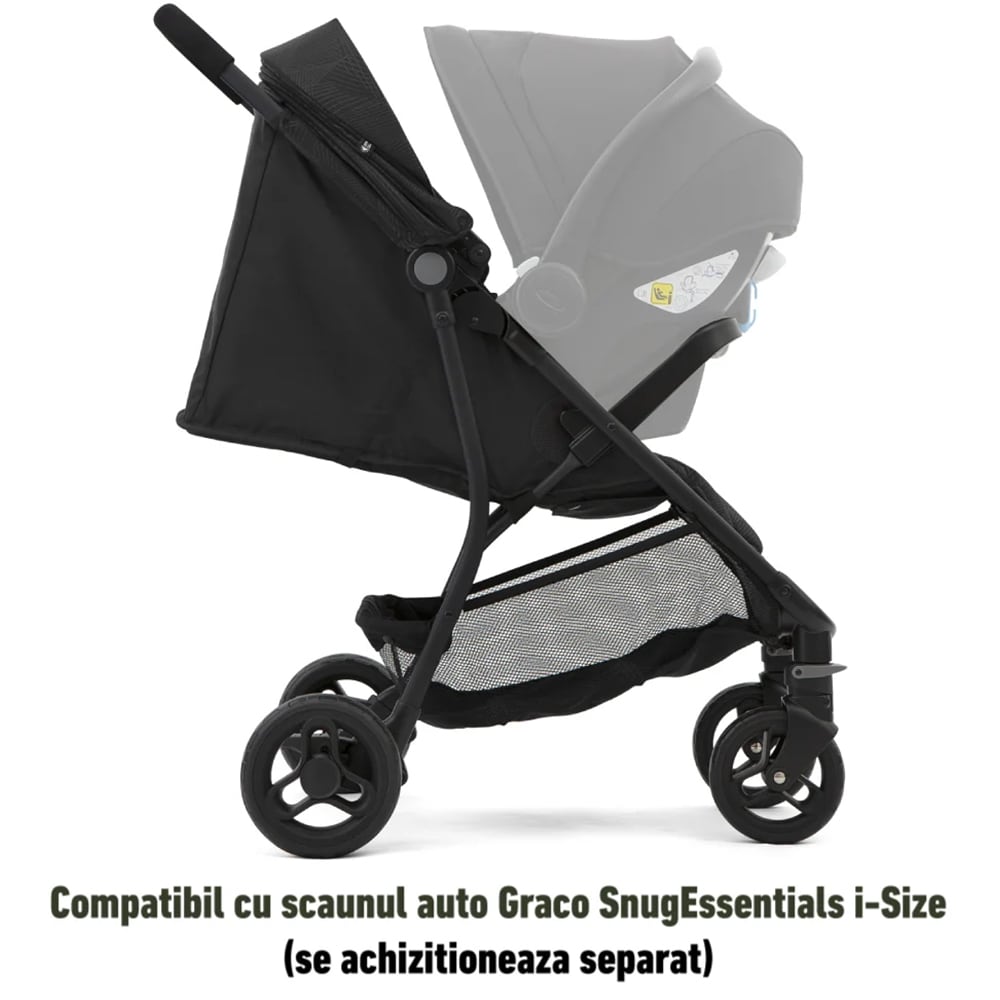 Carucior sport GRACO Breaze Lite 2 G6DU899BLCE, 5 puncte, 0 luni+, negru