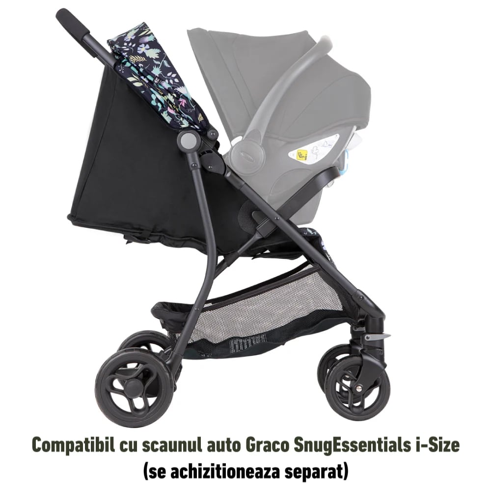 Carucior sport GRACO Breaze Lite 2 G6DU899HMBE, 5 puncte, 0 luni+, albastru-negru